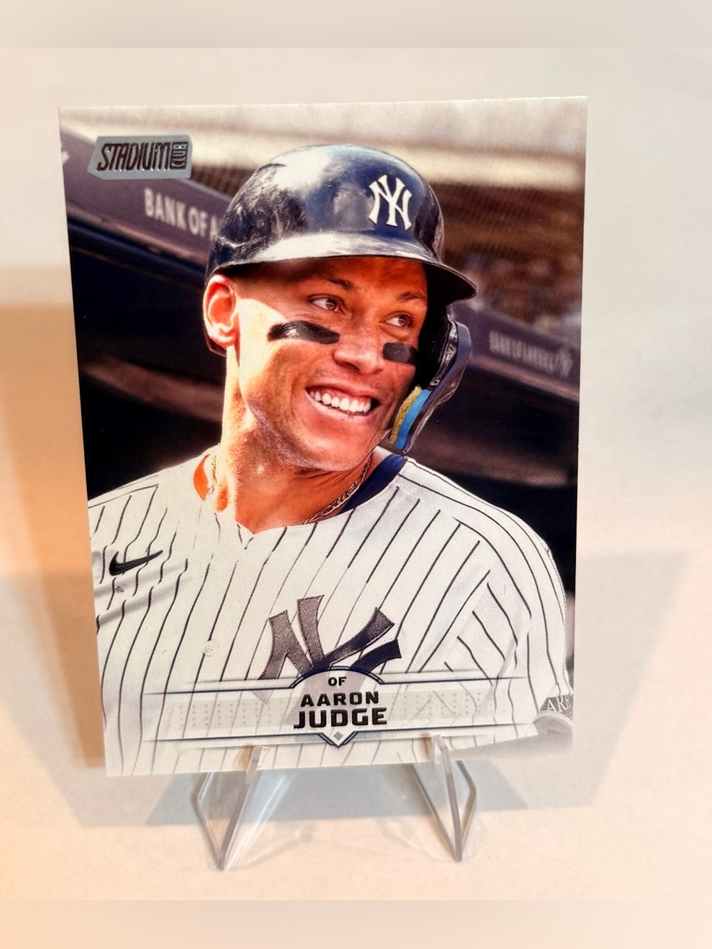 2025 Topps Stadium Club # 139 Aaron Judge Baseball Card - NY- Yankees / Outfield